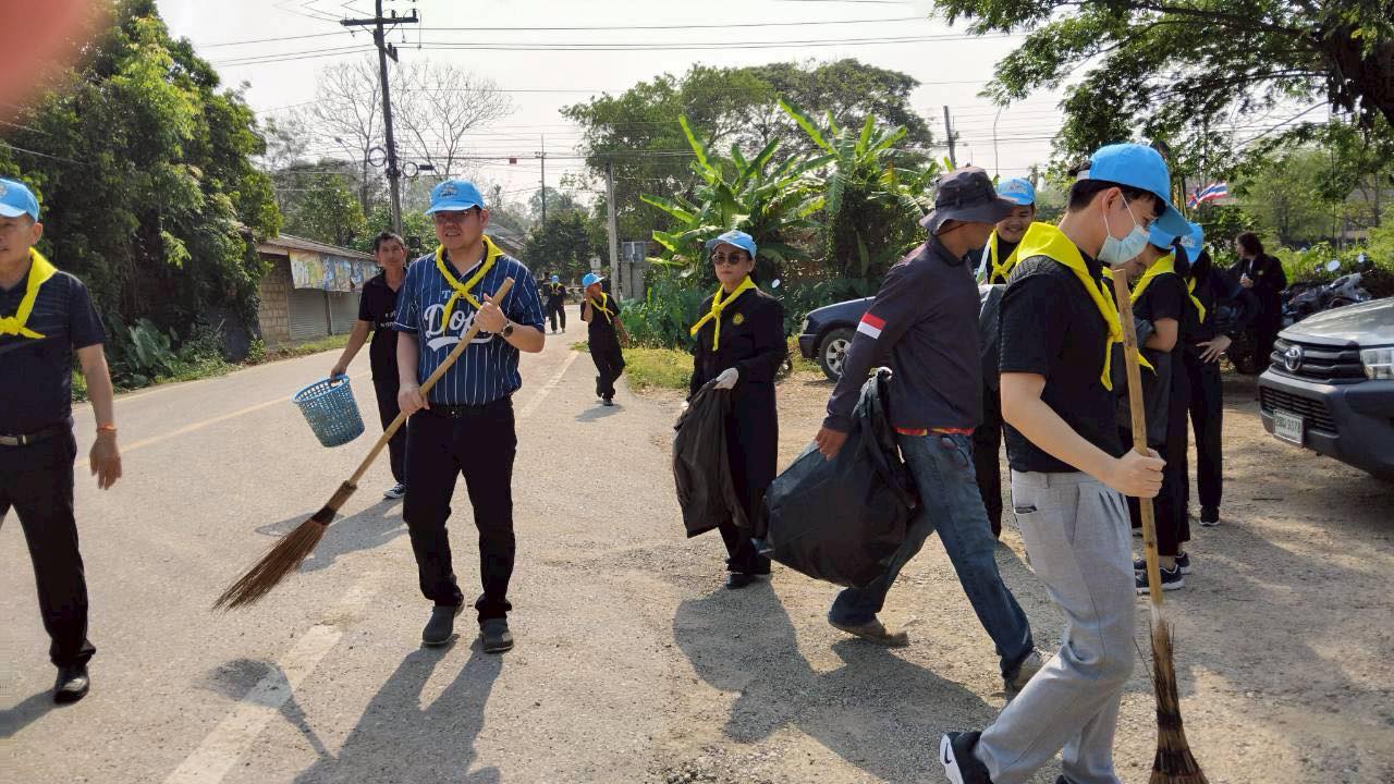 ภาพประกอบ: จิตอาสาพัฒนา เราทำความดี ด้วยหัวใจ